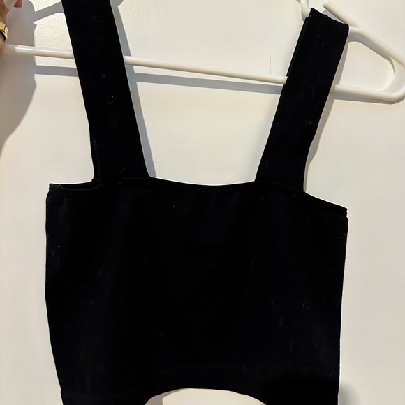 Vestique black Squareneck Brami Top - Picture 2 of 2